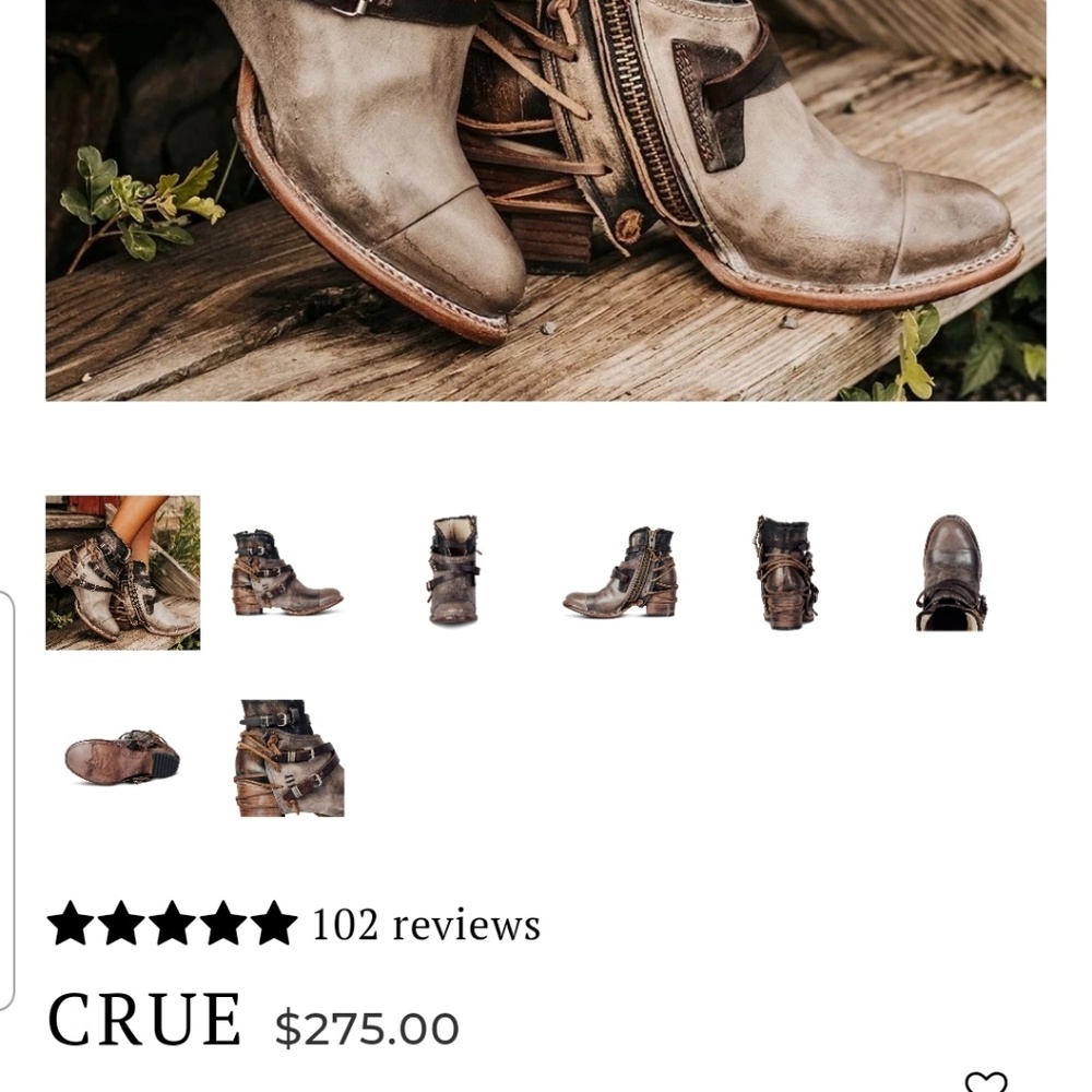 Freebird size 7 boots